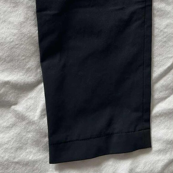 Luisa Cerano Charcoal Moto-Stitch Zip Pocket Ankle Slim Stretch Trousers – US 4 - Picture 7 of 8